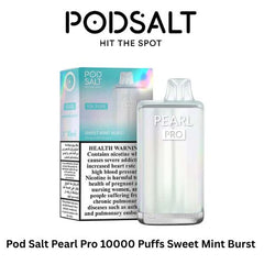 Pod Salt Pearl Pro 10000 Puffs Sweet Mint Burst