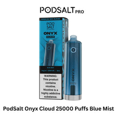 PodSalt Onyx Cloud 25000 Puffs Blue Mist