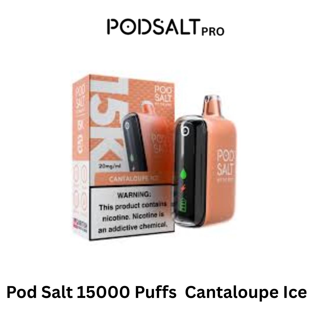 Pod Salt 15000 Puffs  Cantaloupe Ice