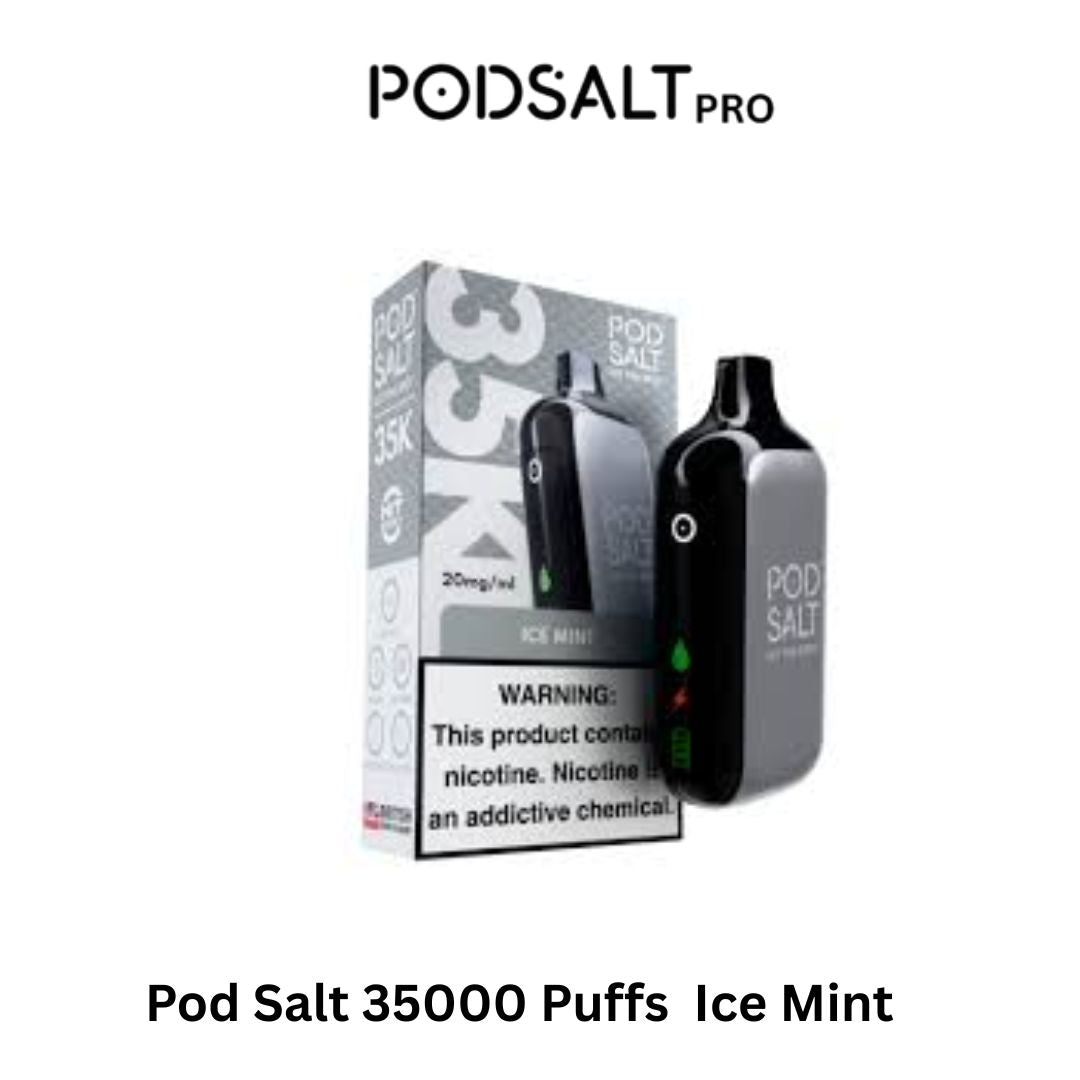Pod Salt 35000 Puffs  Ice Mint in Dubai UAE