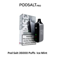Pod Salt 35000 Puffs  Ice Mint in Dubai UAE