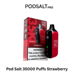 Pod Salt 35000 Puffs Strawberry in Dubai UAE