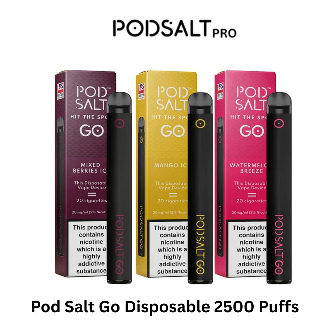 Pod Salt Go 2500 Puffs Disposable Vape in Dubai UAE