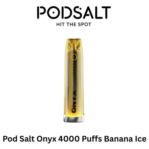 Pod Salt Onyx 4000 Puffs Banana Ice