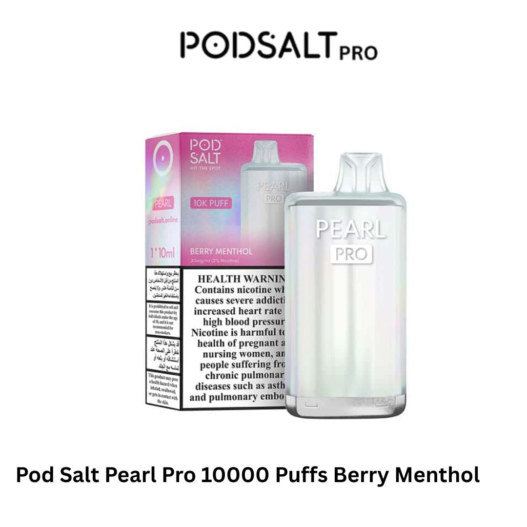 Pod Salt Pearl Pro 10000 Puffs Berry Menthol