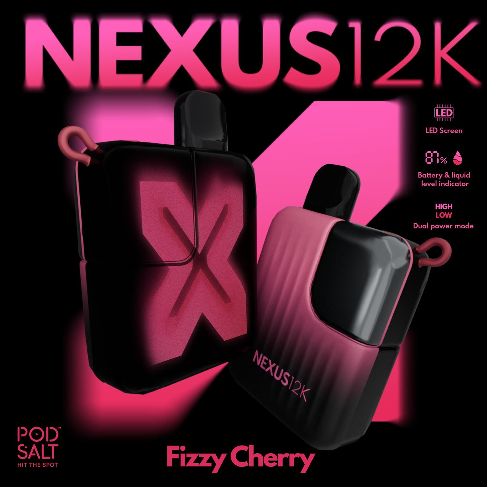 Pod Salt Nexus 12000 Puffs Disposable Vape
