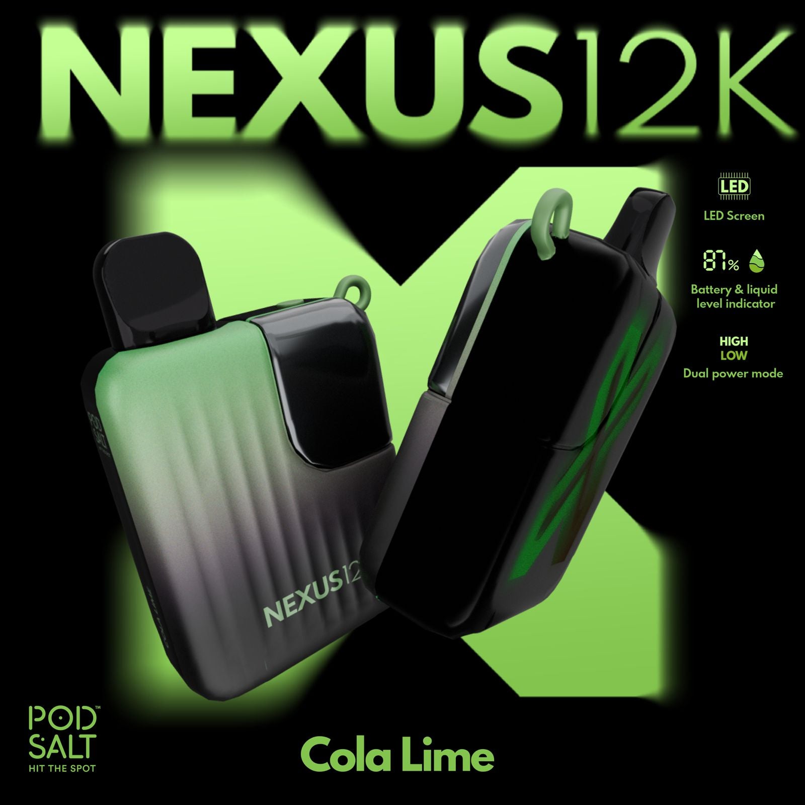 Pod Salt Nexus 12000 Puffs Disposable Vape