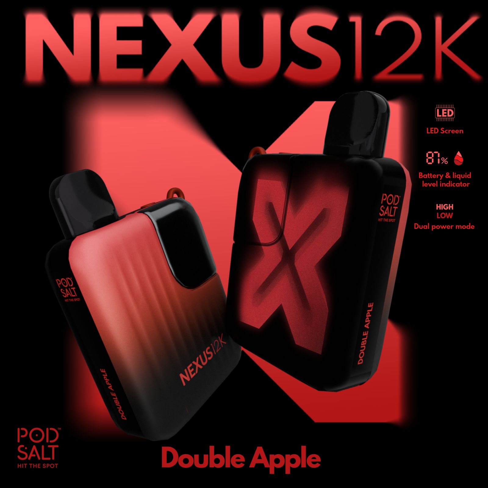 Pod Salt Nexus 12000 Puffs Disposable Vape