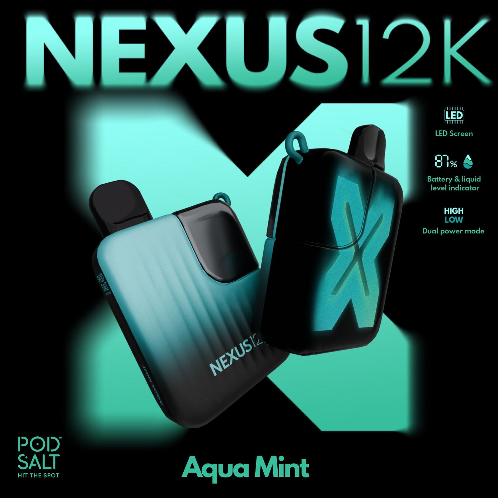 Pod Salt Nexus 12000 Puffs Disposable Vape